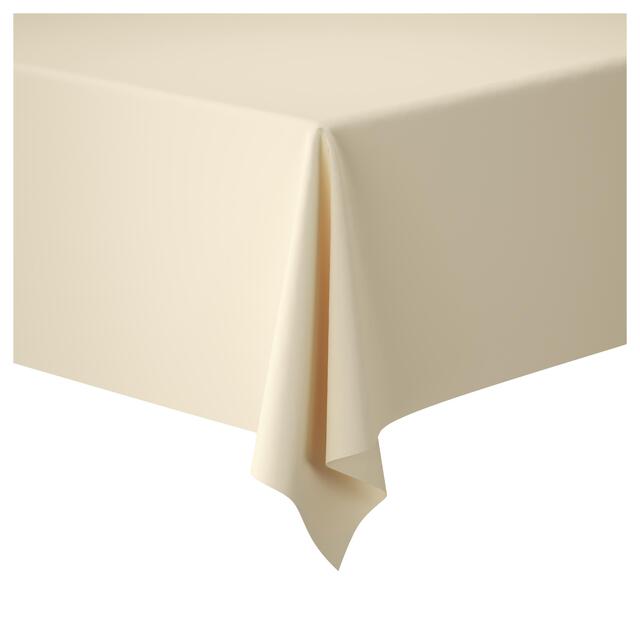 Dunisilk Table Cover, Cream, 138x200cm thumbnail 2