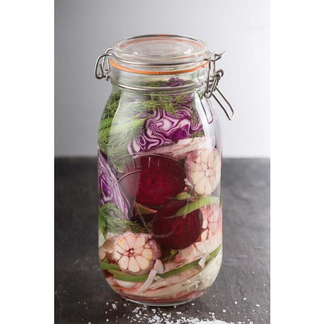 Kilner Clip Top Round Jar 2L thumbnail 3