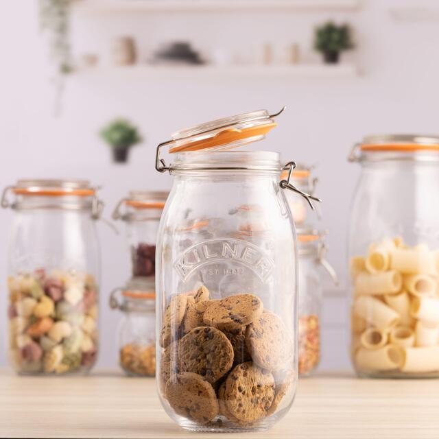 Kilner Clip Top Round Jar 2L thumbnail 6