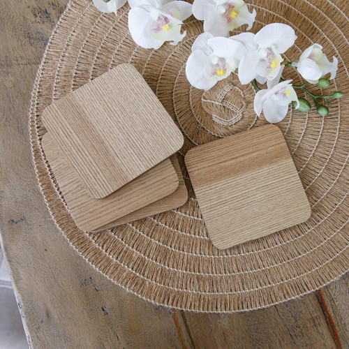 Creative Tops Oak Veneer Coasters thumbnail 5