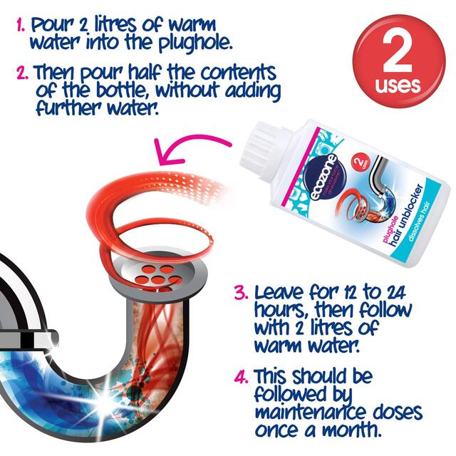 Ecozone Plughole Hair Unblocker thumbnail 2