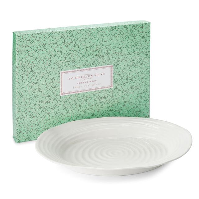 Sophie Conran White Porcelain Large Oval Plate thumbnail 4