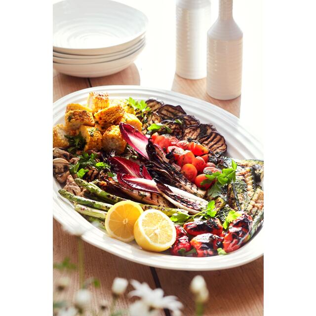 Sophie Conran White Porcelain Large Oval Plate thumbnail 7