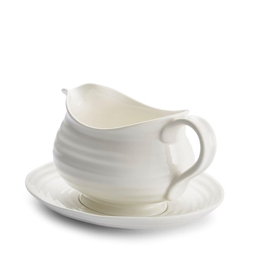 Sophie Conran White Gravy Boat & Stand  thumbnail 2