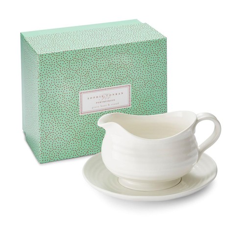 Sophie Conran White Gravy Boat & Stand  thumbnail 5