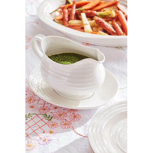 Sophie Conran White Gravy Boat & Stand  thumbnail 7