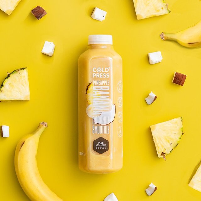 Coldpress Pineapple Banana Coconut Smoothie Plus Vitamins thumbnail 2