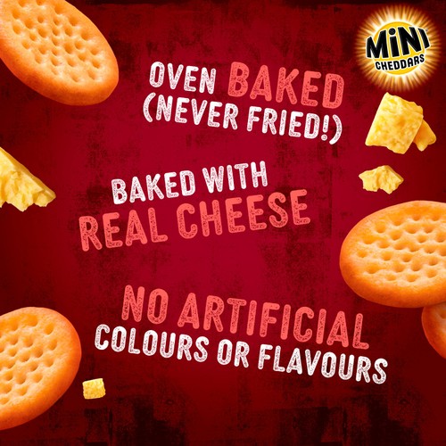 Jacob's Mini Cheddars Smoky BBQ Multipack Baked Snacks thumbnail 6