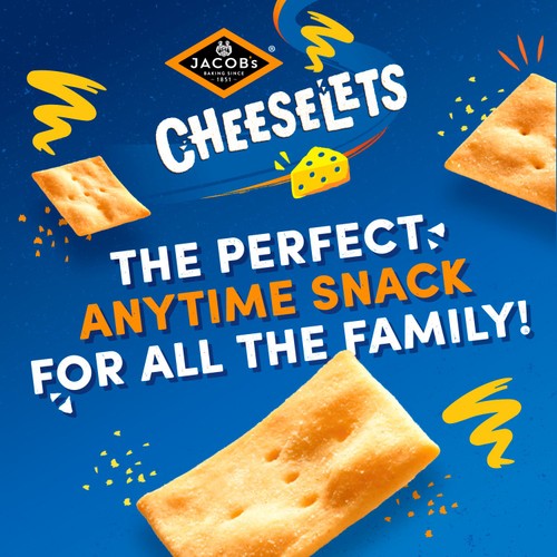 Jacob's Cheeselets Baked Snacks Sharing Bag thumbnail 5