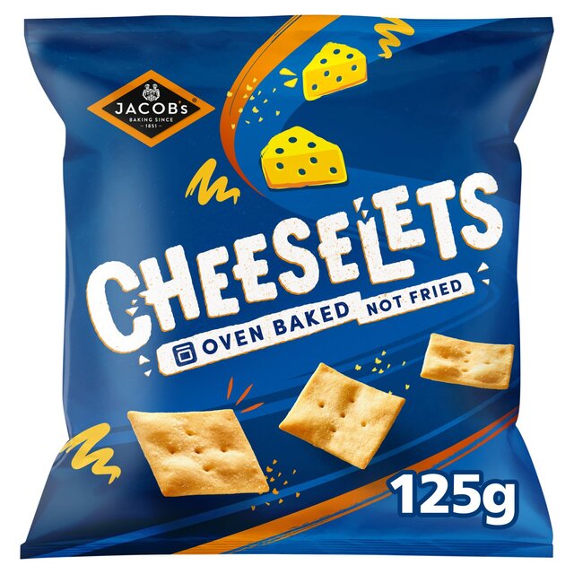 Jacob's Cheeselets Baked Snacks Sharing Bag thumbnail 2