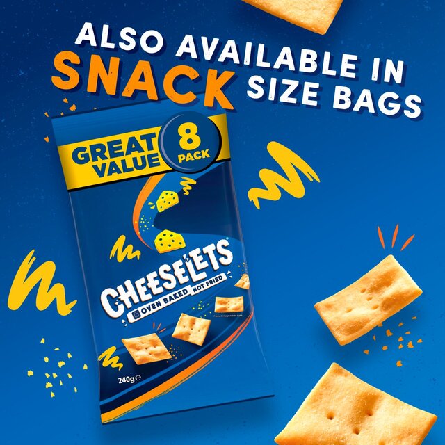 Jacob's Cheeselets Baked Snacks Sharing Bag thumbnail 4