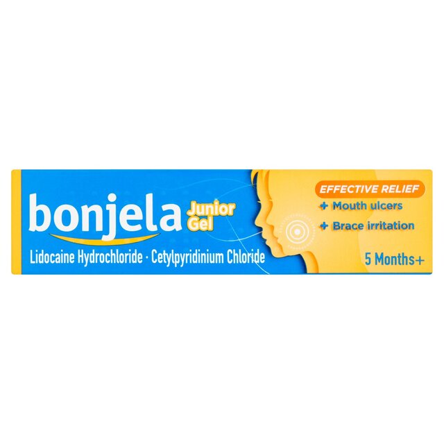 Bonjela Junior Mouth Ulcer Pain Relief Sugar Free Gel