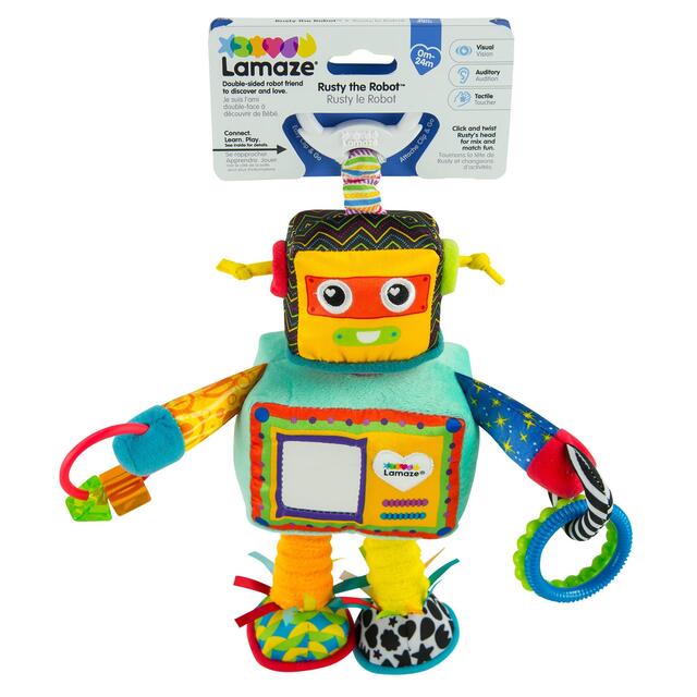 Lamaze Play & Grow Rusty the Robot Buggy Toy 0mths+