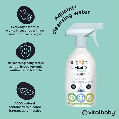 Vital Baby Hygiene AQUAINT Cleansing Water thumbnail 5