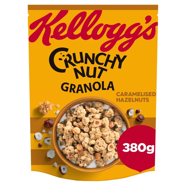Kellogg's Crunchy Nut Caramelised Hazelnuts Breakfast Granola