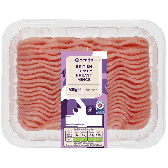 Ocado British Turkey Breast Mince thumbnail 2