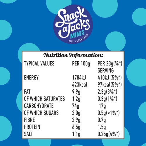 Snack a Jacks Salt & Vinegar Rice Cakes thumbnail 6