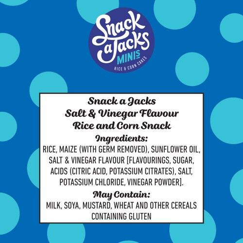 Snack a Jacks Salt & Vinegar Rice Cakes thumbnail 7