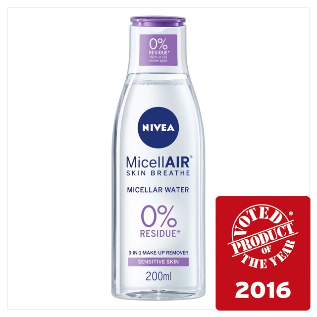 NIVEA MicellAIR Micellar Water for Sensitive Skin thumbnail 2