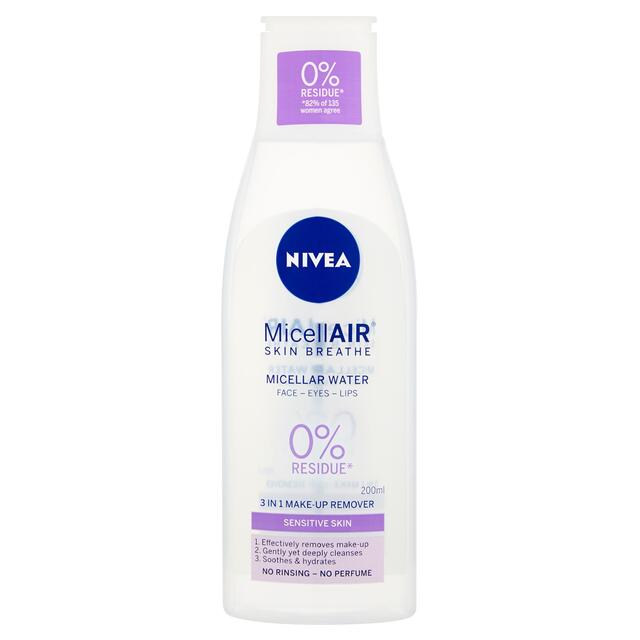NIVEA MicellAIR Micellar Water for Sensitive Skin thumbnail 3