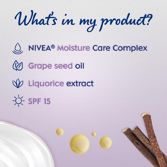 NIVEA Day Cream Face Moisturiser for Sensitive Skin SPF15 thumbnail 4