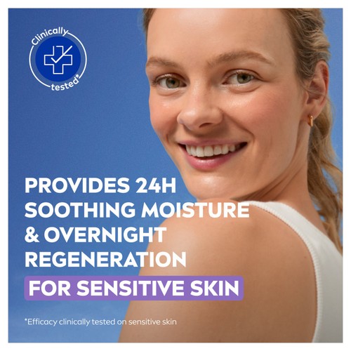 NIVEA Night Cream Face Moisturiser for Sensitive Skin thumbnail 4