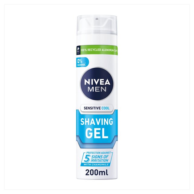 NIVEA MEN Sensitive Cooling Shaving Gel with 0 % Alcohol