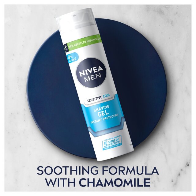 NIVEA MEN Sensitive Cooling Shaving Gel with 0 % Alcohol thumbnail 3