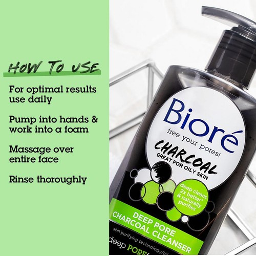 Biore Charcoal Pore Cleanser thumbnail 3