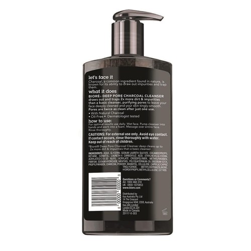 Biore Charcoal Pore Cleanser thumbnail 5