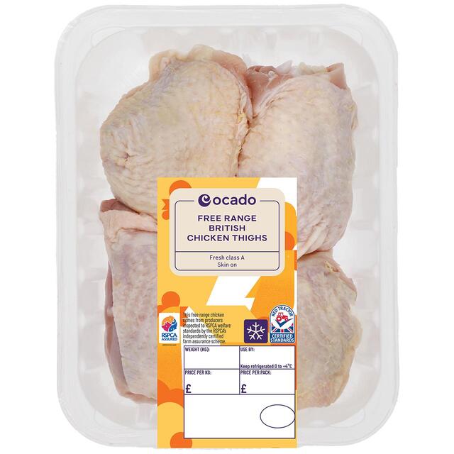 Ocado 4 Free Range Chicken Thighs thumbnail 2