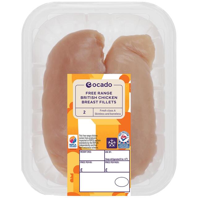 Ocado 2 Free Range Chicken Breast Fillets thumbnail 2