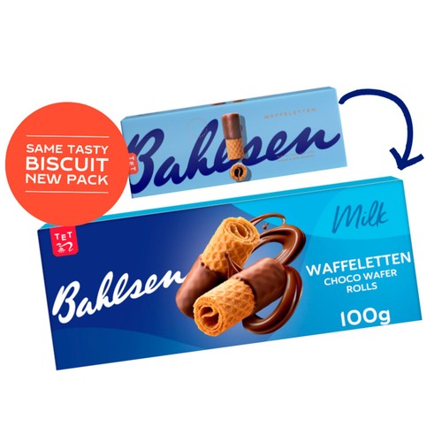 Bahlsen Waffeletten Milk Chocolate Wafer Biscuits thumbnail 2