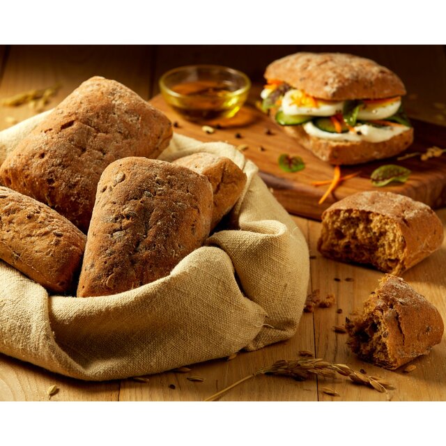 Schar Gluten Free Brown Ciabatta Rolls thumbnail 3