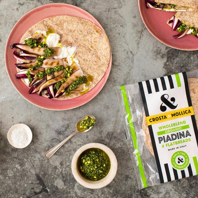 Crosta & Mollica Organic Piadina Flatbreads Wholeblend thumbnail 2
