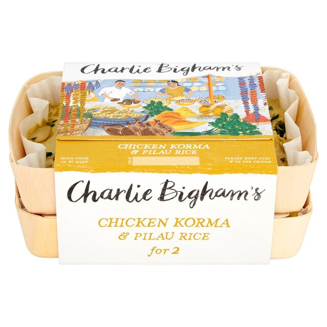 Charlie Bigham's Chicken Korma & Pilau Rice for 2 thumbnail 2