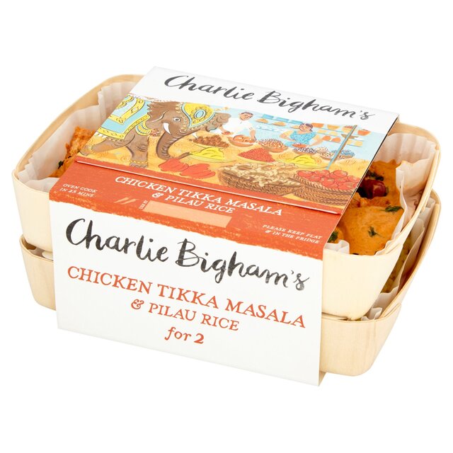 Charlie Bigham's Chicken Tikka Masala & Pilau Rice for 2 thumbnail 3