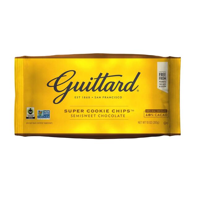 Guittard Super Cookie Semisweet Chocolate Baking Chips 48% thumbnail 2