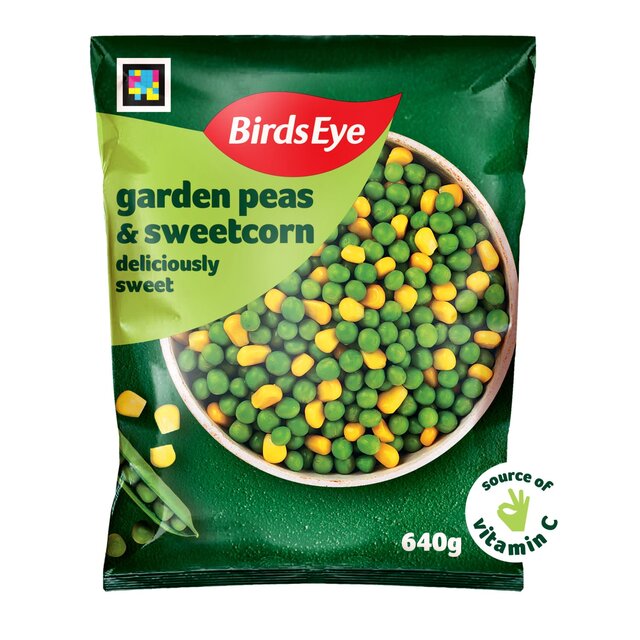 Birds Eye Garden Peas & Sweetcorn
