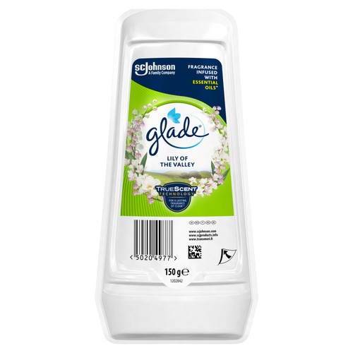 Glade Solid Bathroom Gel Lily of the Valley Air Freshener thumbnail 2