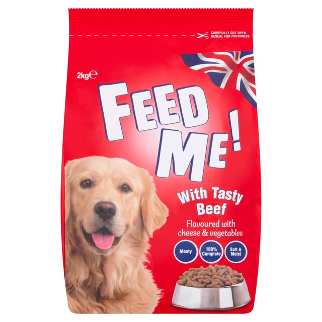 Feed Me! Beef & Cheese Dry Dog Food