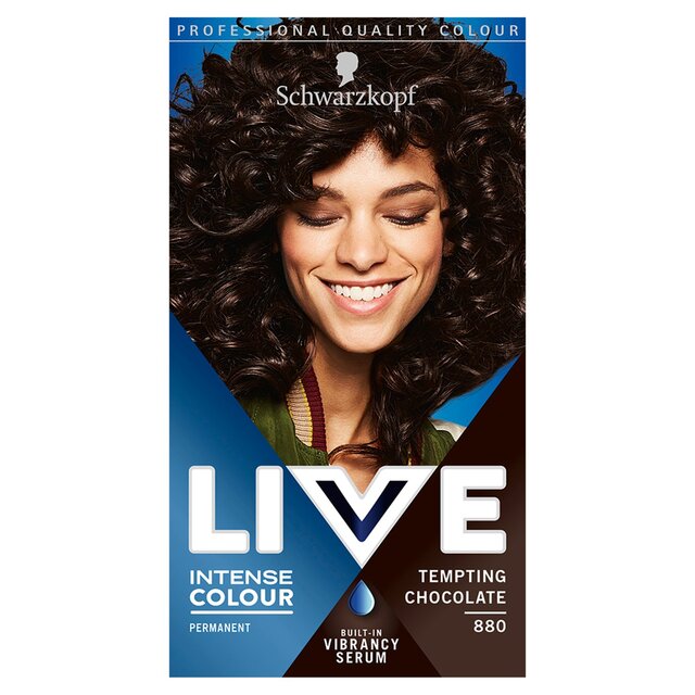 Schwarzkopf Live Intense Color 880 Tempting Chocolate Hair Dye