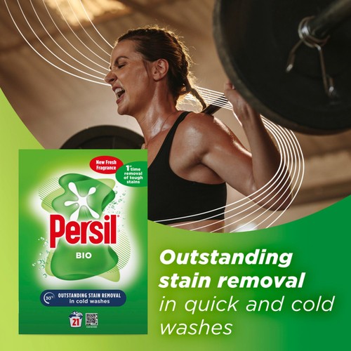 Persil Bio stain Fabric Cleaning Washing Powder 21 Wash thumbnail 2