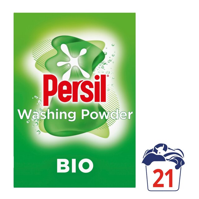 Persil Bio stain Fabric Cleaning Washing Powder 21 Wash