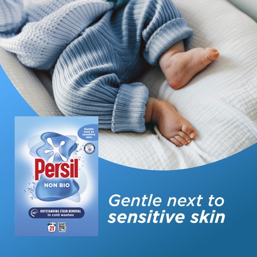 Persil Fabric Cleaning Washing Powder Non Bio 21 Wash  thumbnail 2