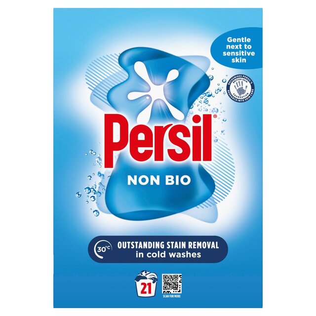 Persil Fabric Cleaning Washing Powder Non Bio 21 Wash thumbnail 2