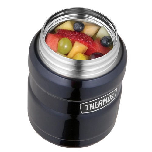 Thermos Stainless King Food Flask 470ml Blue thumbnail 3