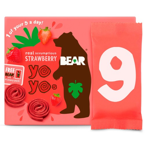BEAR Fruit Yoyos Strawberry Family Pack thumbnail 4