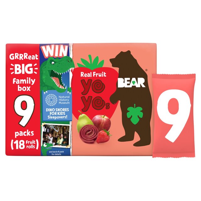BEAR Fruit Yoyos Strawberry Family Pack