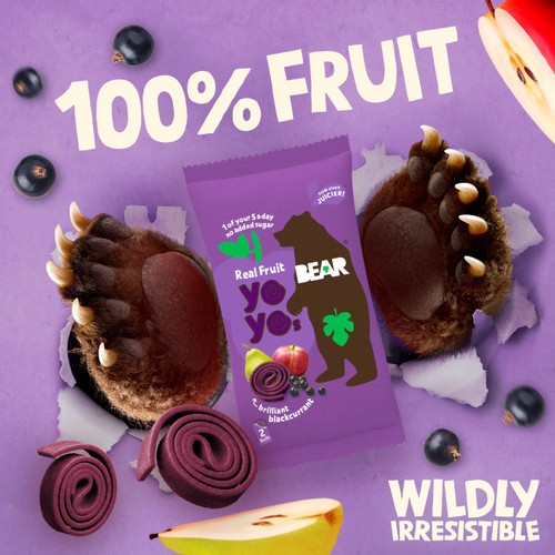 BEAR Fruit Yoyos Blackcurrant Family Pack thumbnail 2